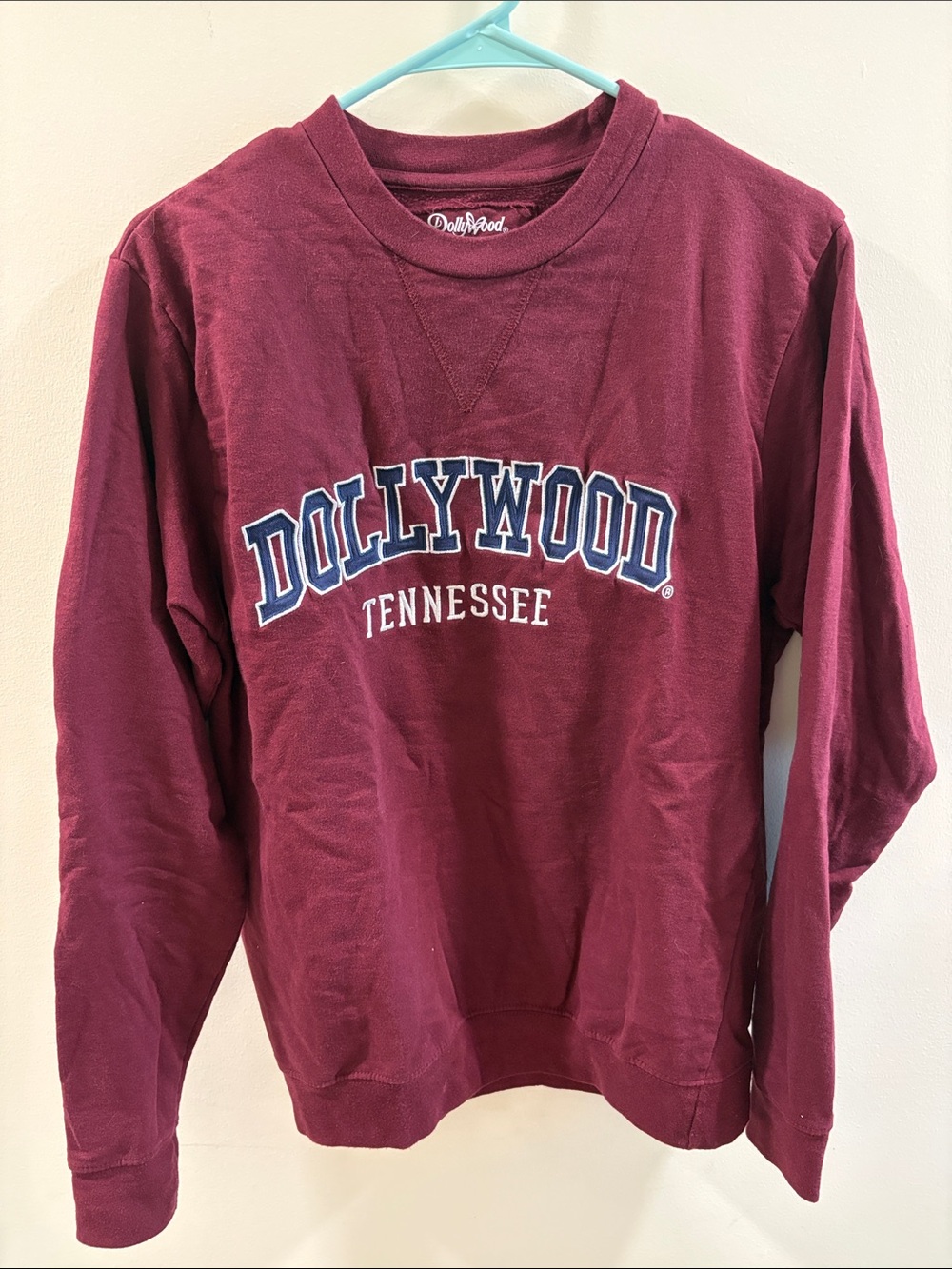 Dollywood Tennessee Maroon Crewneck Sweatshirt